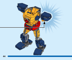 LEGO 76202 instructions page 44 – build guide