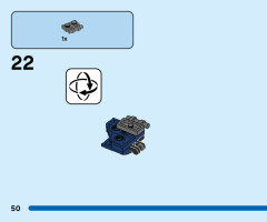 LEGO 76202 instructions page 50 – build guide
