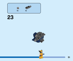LEGO 76202 instructions page 51 – build guide