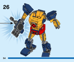 LEGO 76202 instructions page 54 – build guide