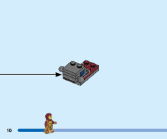 LEGO 76203 instructions page 10 – build guide