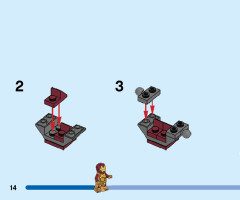 LEGO 76203 instructions page 14 – build guide