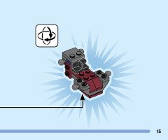 LEGO 76203 instructions page 15 – build guide