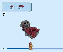 LEGO 76203 instructions page 16 – build guide