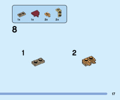 LEGO 76203 instructions page 17 – build guide