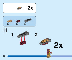 LEGO 76203 instructions page 22 – build guide