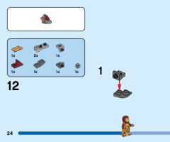 LEGO 76203 instructions page 24 – build guide