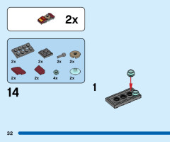 LEGO 76203 instructions page 32 – build guide