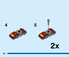 LEGO 76203 instructions page 34 – build guide