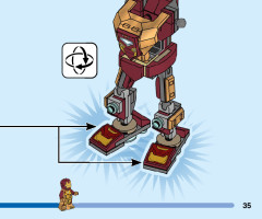 LEGO 76203 instructions page 35 – build guide