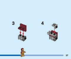 LEGO 76203 instructions page 37 – build guide