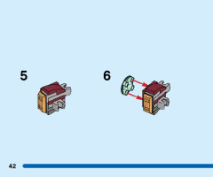 LEGO 76203 instructions page 42 – build guide