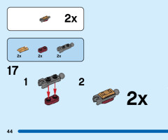 LEGO 76203 instructions page 44 – build guide