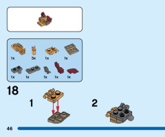 LEGO 76203 instructions page 46 – build guide