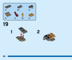 LEGO 76203 instructions page 50 – build guide