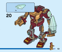 LEGO 76203 instructions page 53 – build guide