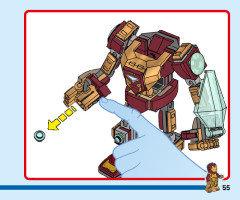 LEGO 76203 instructions page 55 – build guide
