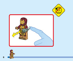 LEGO 76203 instructions page 6 – build guide