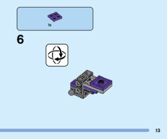 LEGO 76204 instructions page 13 – build guide