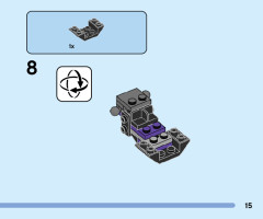 LEGO 76204 instructions page 15 – build guide