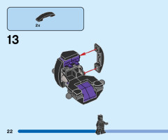 LEGO 76204 instructions page 22 – build guide
