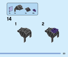 LEGO 76204 instructions page 23 – build guide