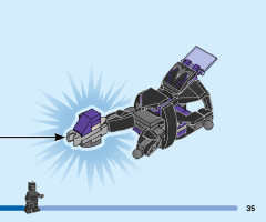 LEGO 76204 instructions page 35 – build guide