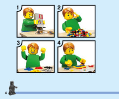 LEGO 76204 instructions page 4 – build guide