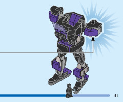 LEGO 76204 instructions page 51 – build guide