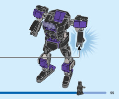 LEGO 76204 instructions page 55 – build guide