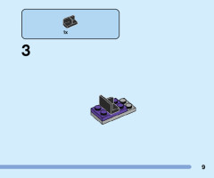 LEGO 76204 instructions page 9 – build guide