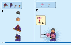 LEGO 76205 instructions page 34 – build guide