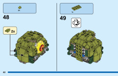 LEGO 76205 instructions page 42 – build guide