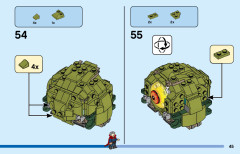 LEGO 76205 instructions page 45 – build guide