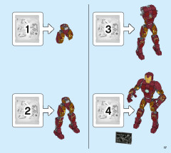 LEGO 76206 instructions page 17 – build guide