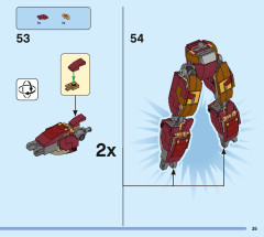 LEGO 76206 instructions page 35 – build guide