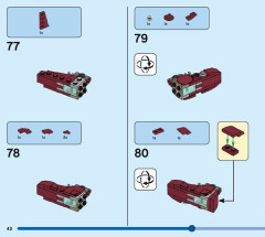 LEGO 76206 instructions page 42 – build guide