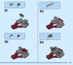 LEGO 76206 instructions page 49 – build guide