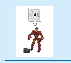 LEGO 76206 instructions page 62 – build guide