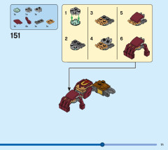 LEGO 76206 instructions page 71 – build guide
