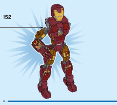 LEGO 76206 instructions page 72 – build guide