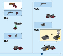 LEGO 76206 instructions page 73 – build guide