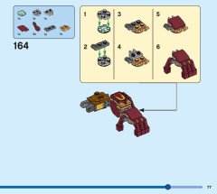 LEGO 76206 instructions page 77 – build guide