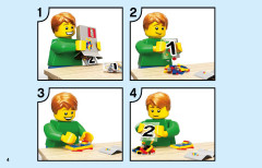 LEGO 76207 instructions page 4 – build guide
