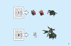 LEGO 76207 instructions page 5 – build guide