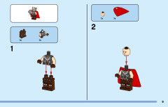 LEGO 76207 instructions page 9 – build guide