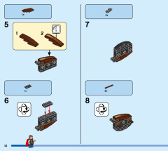 LEGO 76208 instructions page 12 – build guide