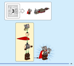 LEGO 76208 instructions page 35 – build guide