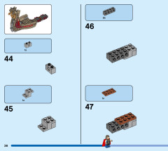 LEGO 76208 instructions page 36 – build guide