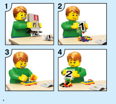 LEGO 76208 instructions page 4 – build guide
